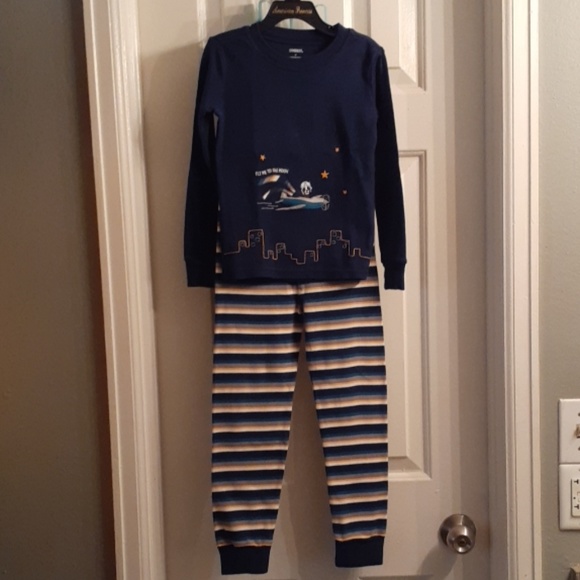 Gymboree 6 yo pajama long sleeve shirt and bottom - Picture 1 of 7